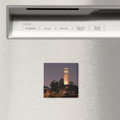 Coit Tower in der Nacht Magnet (In Situ (Geschirrspüler))