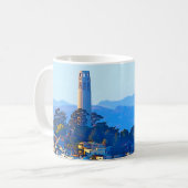 Coit Tower Kaffeetasse (Vorderseite Links)