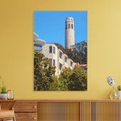Coit Tower Leinwanddruck (Insitu (Wohnzimmer))
