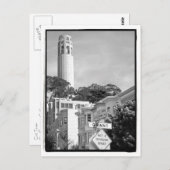 Coit Tower Postcard Postkarte (Vorne/Hinten)