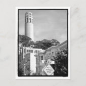 Coit Tower Postcard Postkarte (Vorderseite)