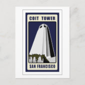 Coit Tower Postkarte (Vorderseite)