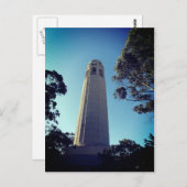 Coit Tower, San Francisco #2 Postcard Postkarte (Vorne/Hinten)