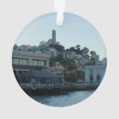 Coit Tower, San Francisco #3 Ornament (Rückseite)