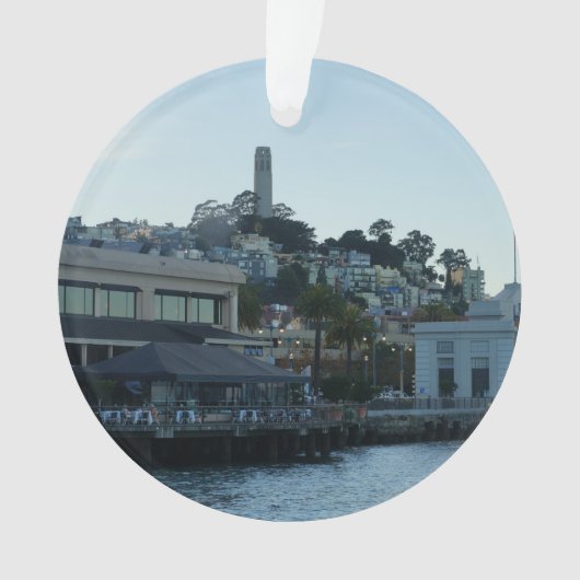 Coit Tower, San Francisco #3 Ornament (Vorderseite)