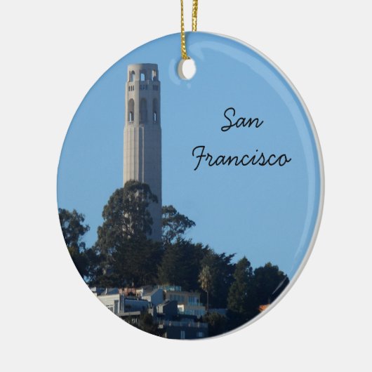 Coit Tower - San Francisco Keramikornament (Links)