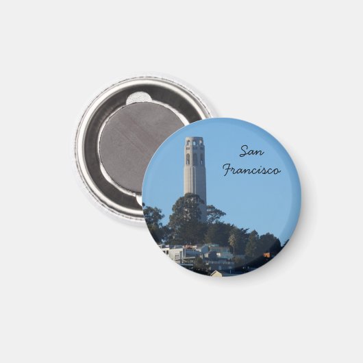 Coit Tower - San Francisco Magnet (Vorderseite/Rückseite)