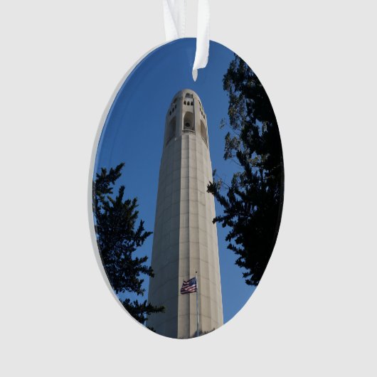 Coit Tower, San Francisco Ornament (Vorderseite)