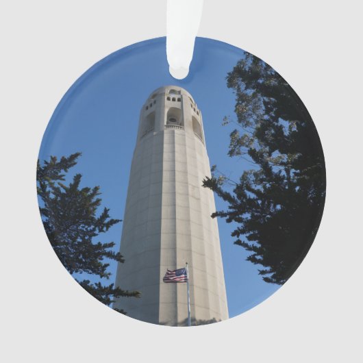 Coit Tower, San Francisco Ornament (Vorderseite)