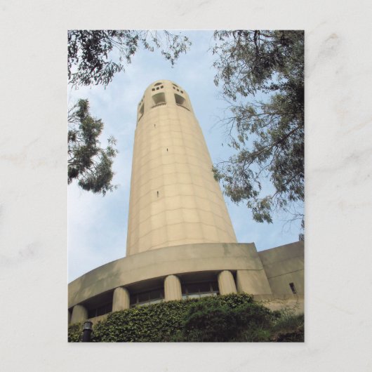 Coit Tower - San Francisco Postcard Postkarte (Vorderseite)