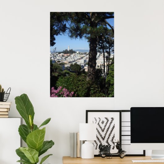 Coit Tower San Francisco Poster (Heimbüro)