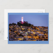 Coit Tower San Francisco Postkarte (Vorne/Hinten)