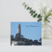Coit Tower - San Francisco Postkarte (Stehend Vorderseite)