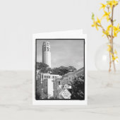 Coit Turm-Karte Karte (Gelbe Blume)