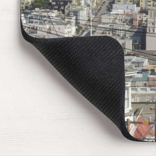 Coit Turm-landschaftliches Bild Mousepad (Ecke)