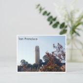 Coit-Turm Postkarte (Stehend Vorderseite)