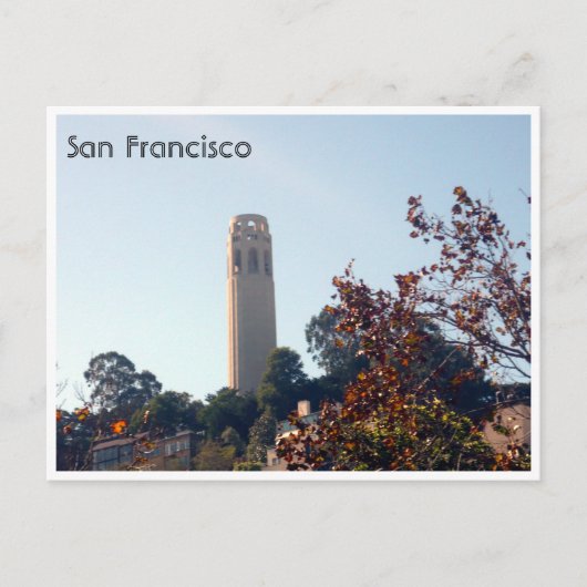Coit-Turm Postkarte (Vorderseite)
