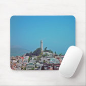 Coit Turm, San Francisco, Kalifornien Mousepad (Mit Mouse)