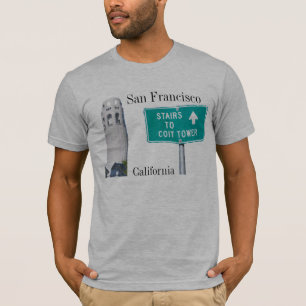 Coit Turm, San Francisco, Kalifornien T-Shirt
