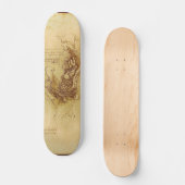 Coition eines hemisected Mannes und der Frau Skateboard (Vorderseite)