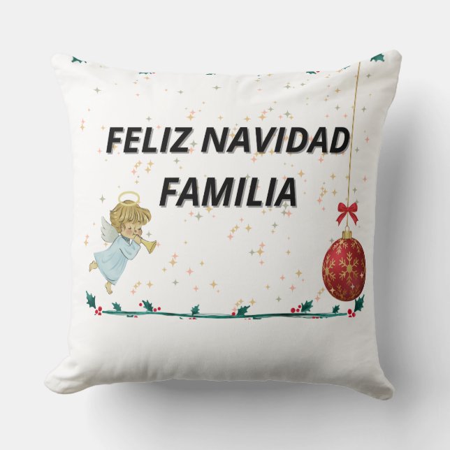 COJIN CON ESTAMPADO DE NAVIDAD KISSEN (Vorderseite)