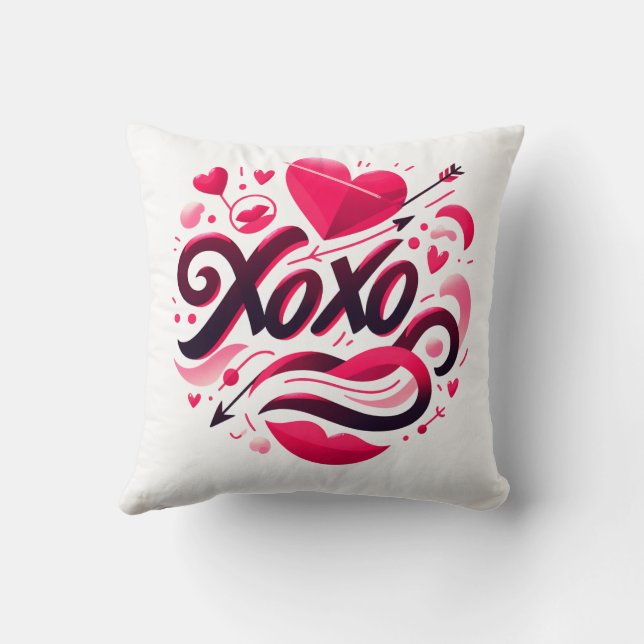 Cojín de amor XOXO Kissen (Rückseite)