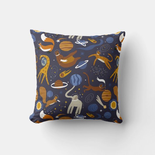 Cojín de la colección Animals Outer Space Kissen (Vorderseite)