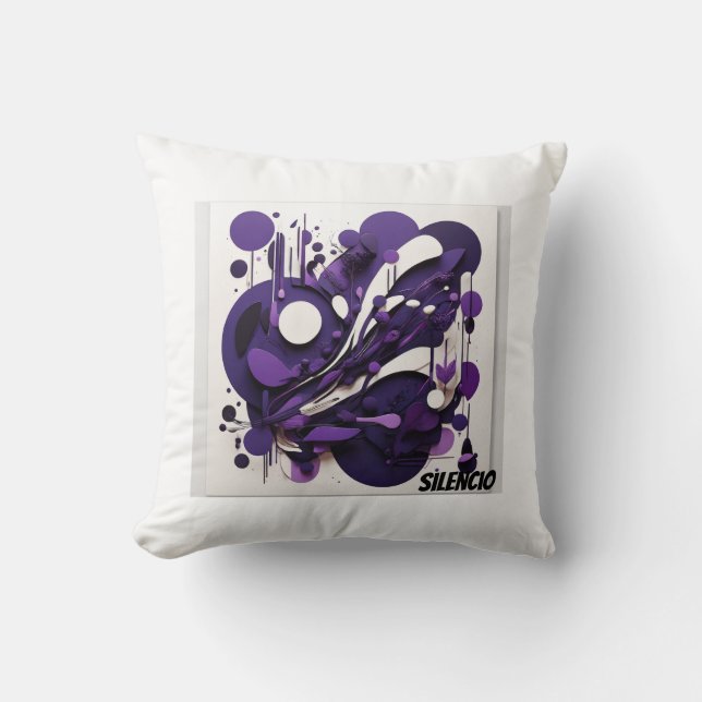 Cojín Decorativo Arte Nocturno Natural Kissen (Vorderseite)