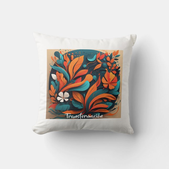 Cojín Decorativo Arte Simbólico Transformación Kissen (Vorderseite)