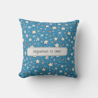"Cojín Decorativo con Orgullo Argentino. Kissen