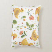 Cojín infantil con patitos y flores dekokissen (Rückseite(Vertikal))