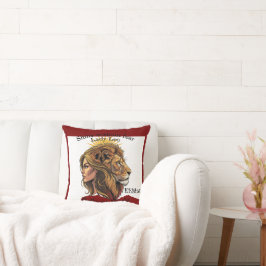 Cojín Lady Leo – Shine Without Fear Kissen