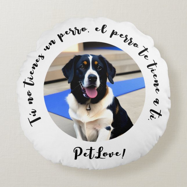 Cojin Perruno Rundes Kissen (Vorderseite)