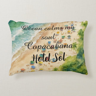Cojín Playero Personalizable Copacabana Hotel Sol Dekokissen
