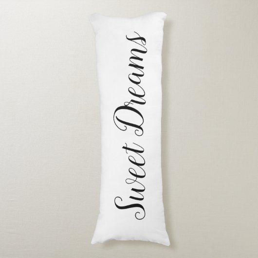 Cojin rectangular con Frase Sweet Dreams Seitenschläferkissen (Vorderseite Vertikal)