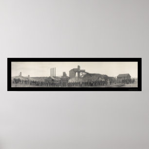 Coker Mine Livingston Foto 1915 Poster
