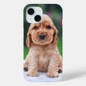 Coker Spaniel Puppy Case-Mate iPhone Hülle (Rückseite)