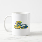 Coker University Cobras-Logo Kaffeetasse (Links)