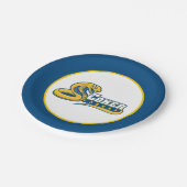 Coker University Cobras-Logo Pappteller (Schrägansicht)