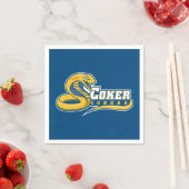 Coker University Cobras-Logo Serviette (Beispiel)