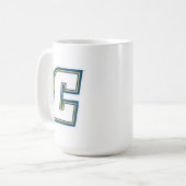 Coker University Logo Kaffeetasse (Vorderseite Links)