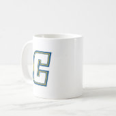 Coker University Logo Kaffeetasse (Vorderseite Links)