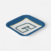 Coker University Logo Pappteller (Gewinkelt)