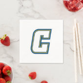 Coker University Logo Serviette (Beispiel)