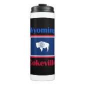 Cokeville Wyoming Thermosbecher (Vorderseite)
