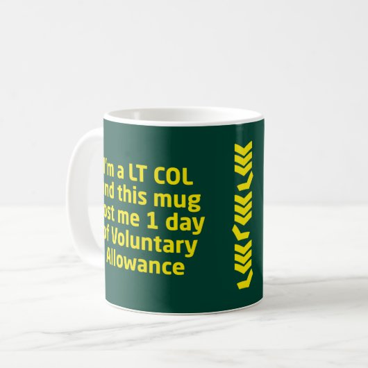 Col Coffee Tasse (Vorderseite Links)