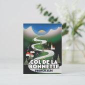 Col de la Bonette, france Postkarte (Stehend Vorderseite)