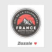 col de la colombiere,franz. alpines aufkleber (Blatt)