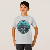 Col de l'Iseran - Franzose T-Shirt (Vorne ganz)