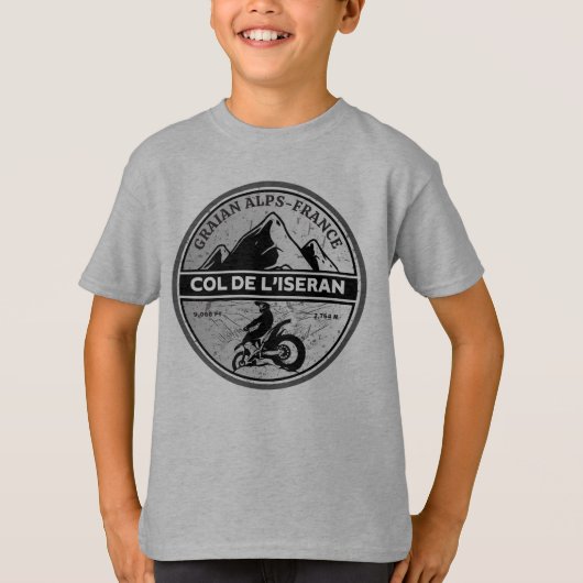 Col de l'Iseran - Franzose T-Shirt (Vorderseite)